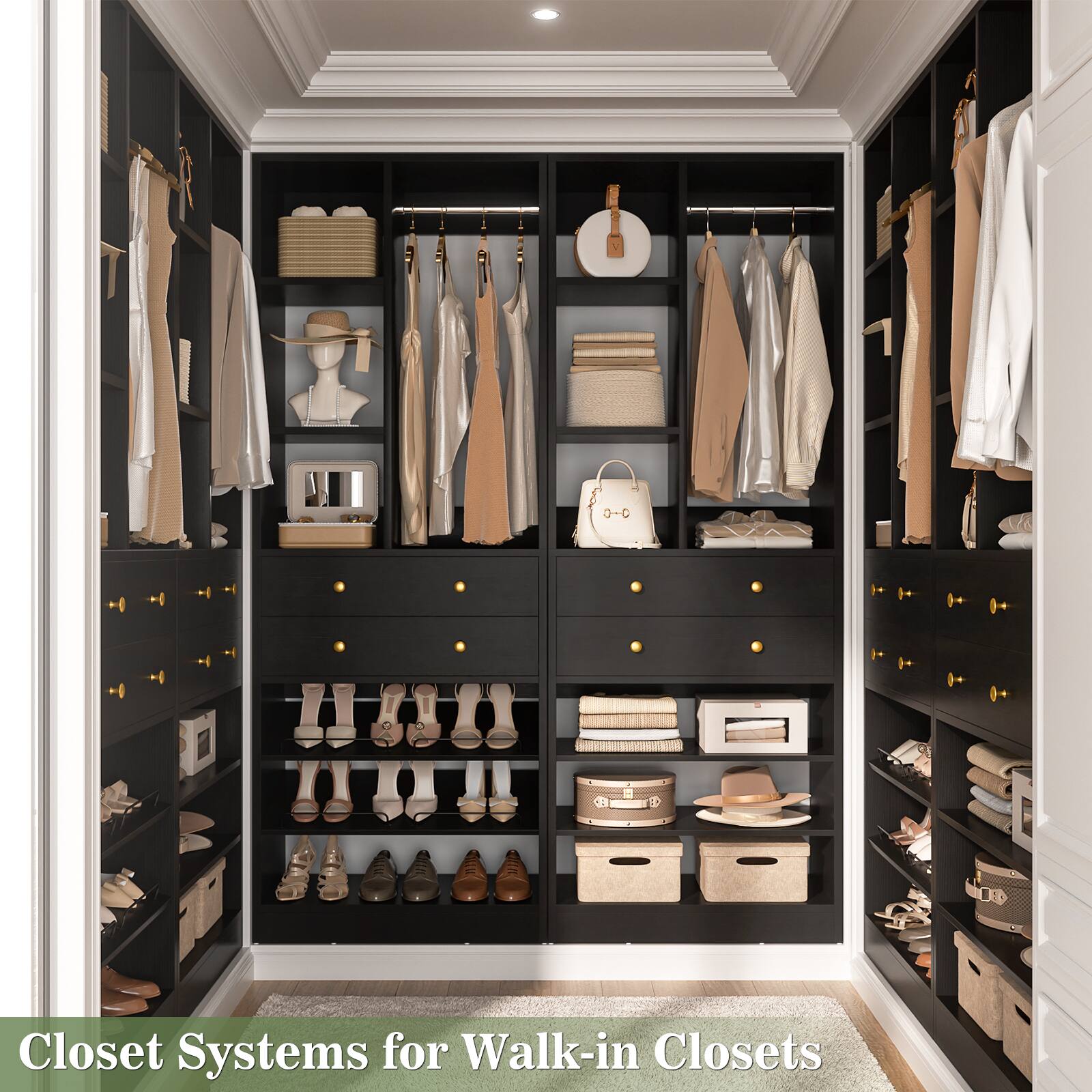 D-C Closet Systems for Walk-in Closets

Closet Systems for Walk-in Closets
