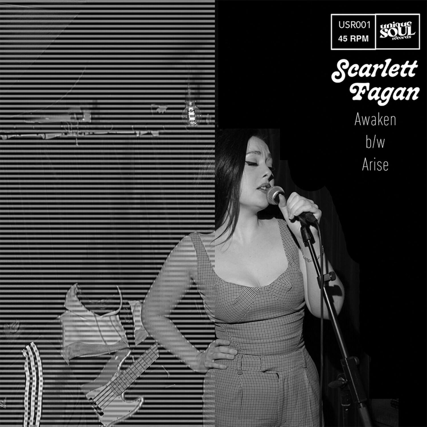 USR001 unique 45 RPM SOUL Scarlett Fagan Awaken b/w Arise