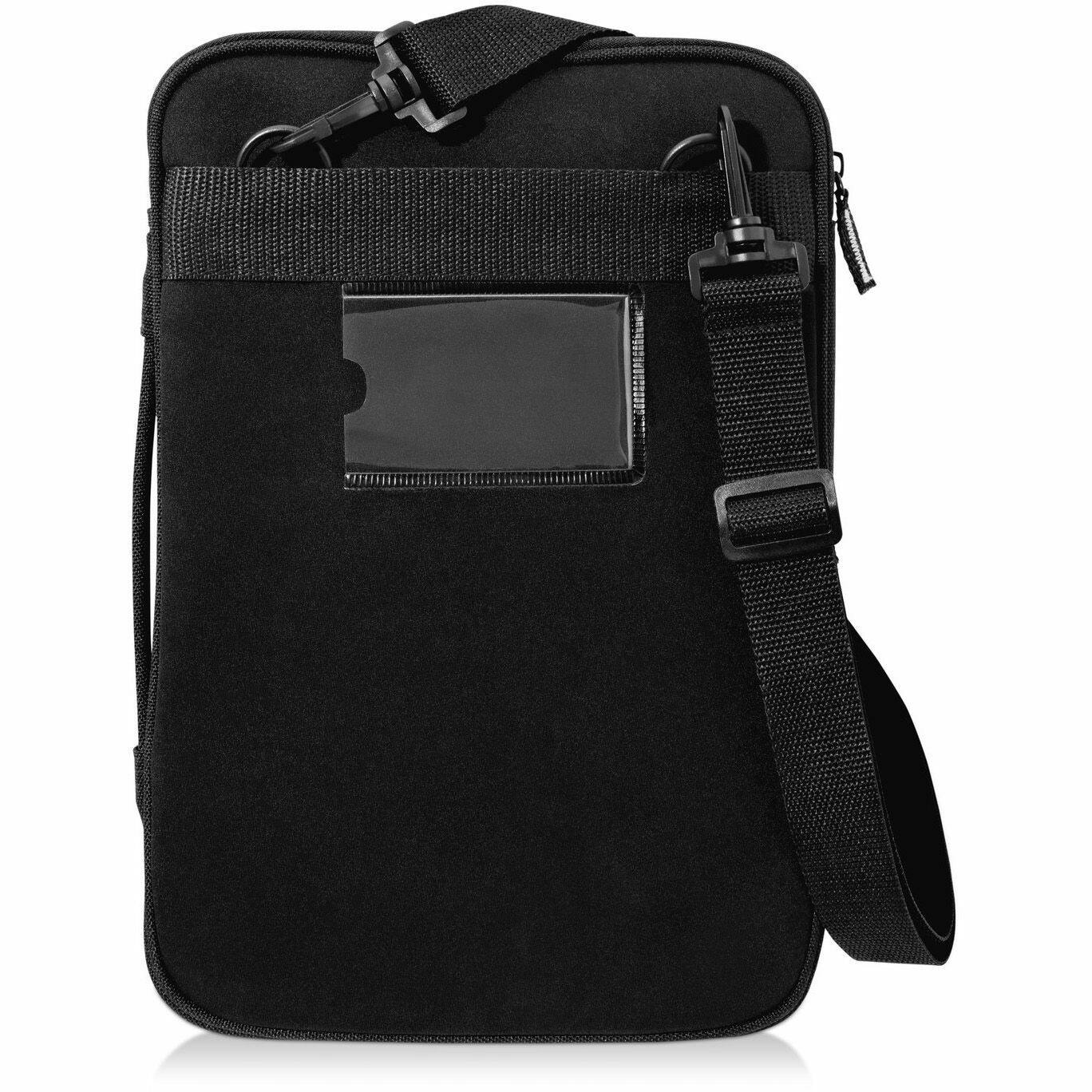 Alt View 8. V7 - V7 CSE12HS-BLK-9N Carrying Case (Sleeve) for 12" to 12.2" Notebook - Black - 12.2" Water-resistant Neoprene Laptop - Black.