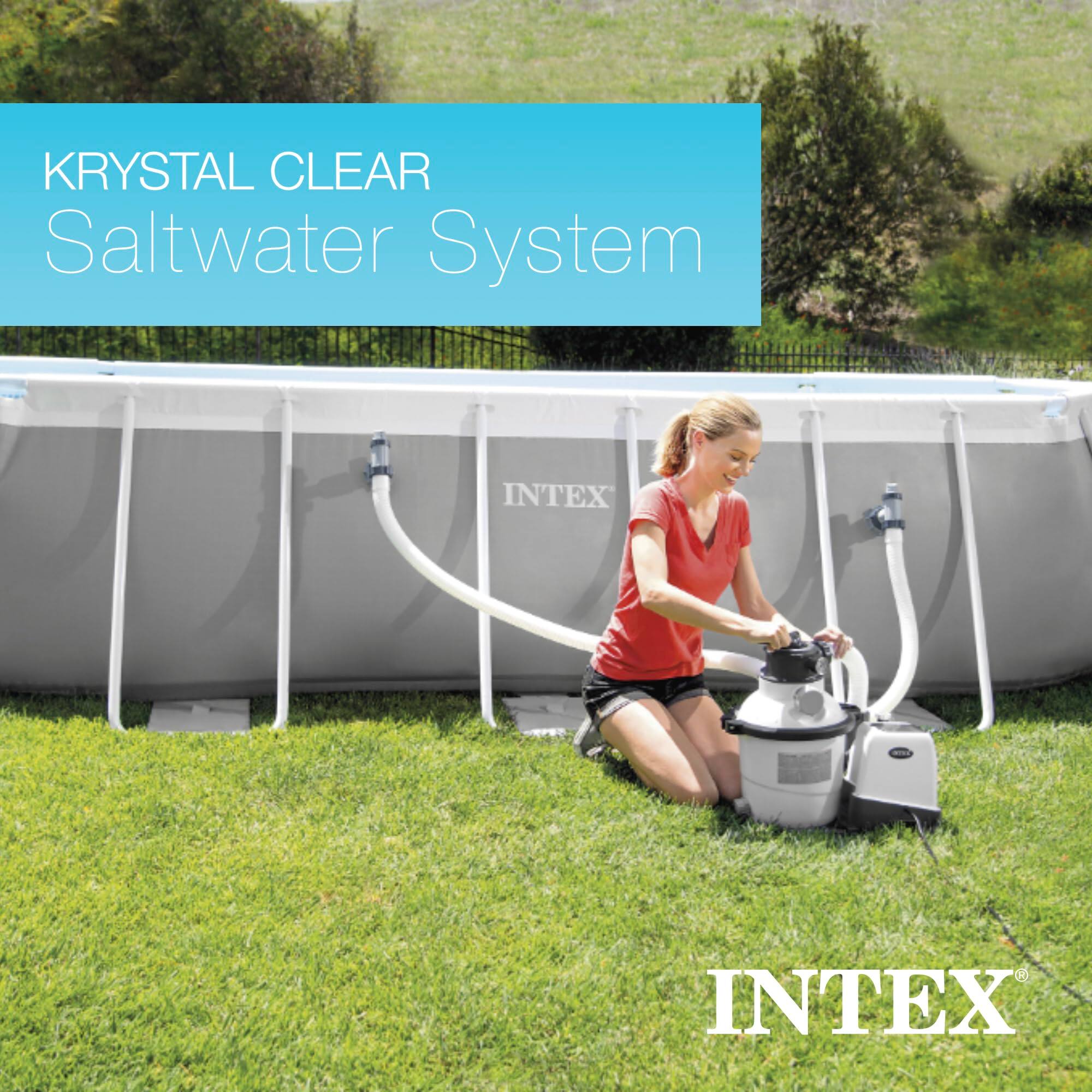 KRYSTAL CLEAR Saltwater System INTEX