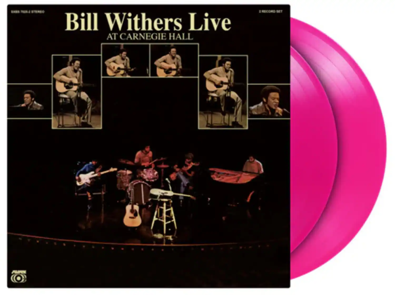 Bill Withers - Live At Carnegie Hall - Limited Gatefold 180-Gram Translucent Magenta Colored Vinyl   - VINYL LP