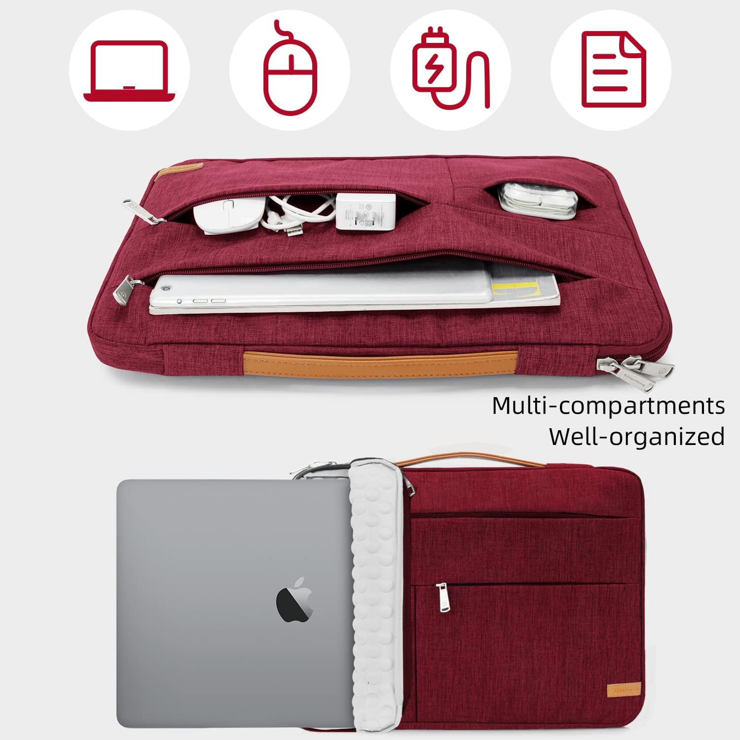 Multi-compartments  
Well-organized