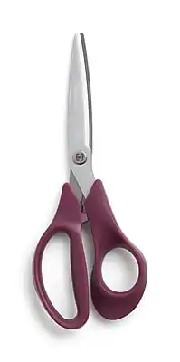 TRU RED - TRU RED™ 8" Stainless Steel Scissors, Straight Handle (TR55039) - Purple
