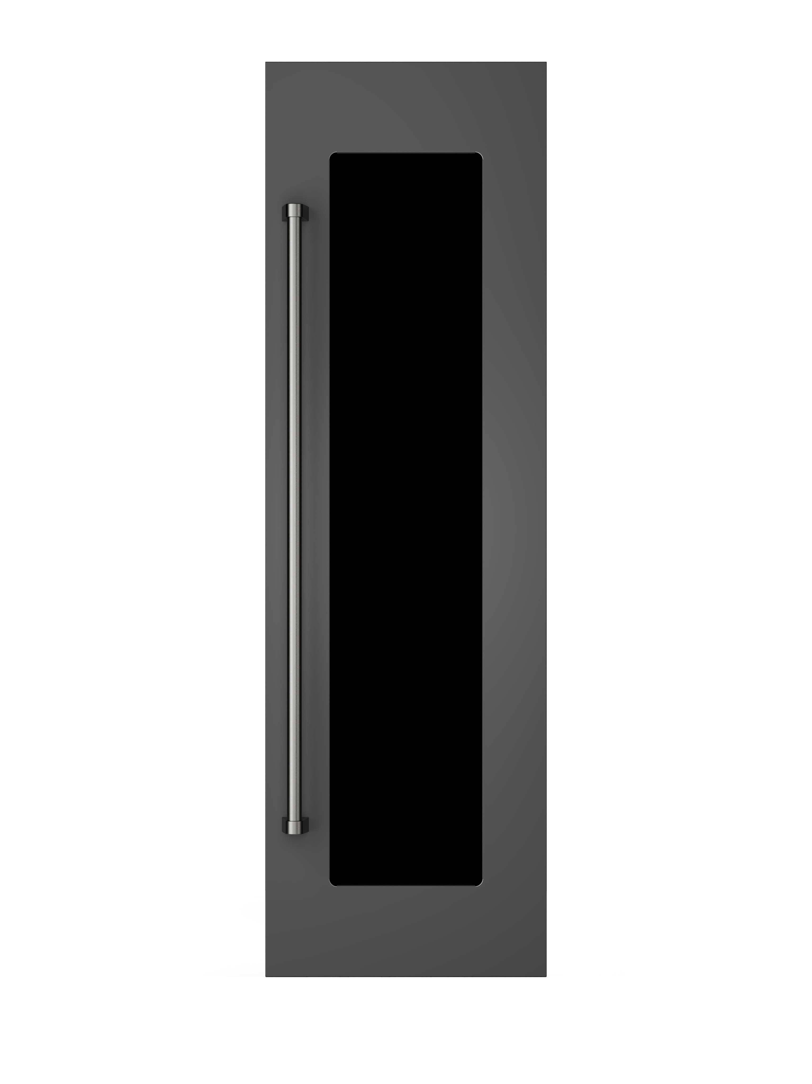 Front. Viking - 24"W. Integrated Wine Cooler Door Panel for Viking Model FDWCIC7240R - Damascus Gray Right Hinge - Damascus Gray.