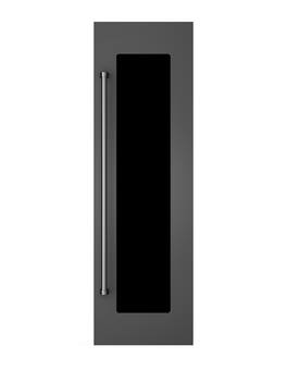 24"W. Integrated Wine Cooler Door Panel for Viking Model FDWCIC7240R - Right Hinge - Damascus Gray
