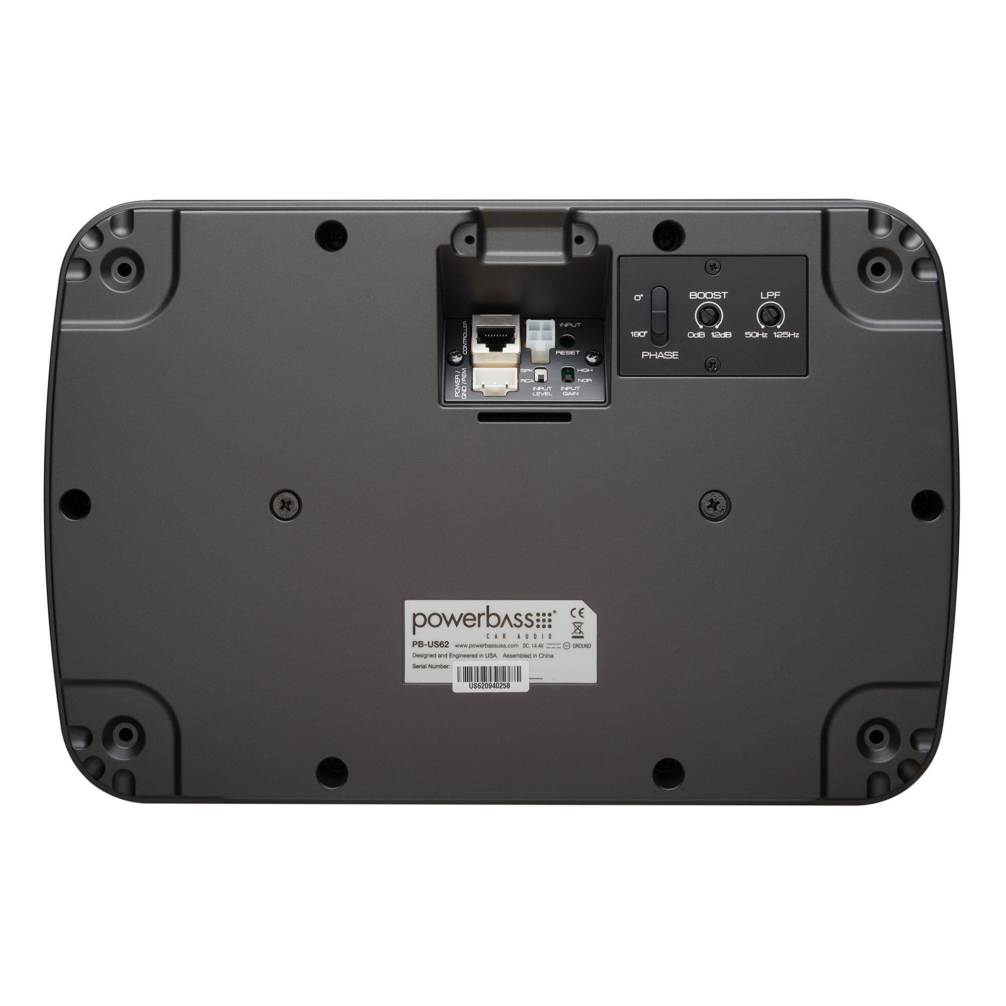 powerbass  
PD-USB2  
Designed and Engineered in USA  
Manufactured in China  
BOOST  
LPF  
PHASE  
180°  
0dB 10dB 20dB 30dB 40dB 50dB 60dB 70dB 80dB 90dB 100dB 110dB 120dB  
CE  
FCC  
IC  
C-Tick  
ARABIC  
K  
Serial Number: USS30402000