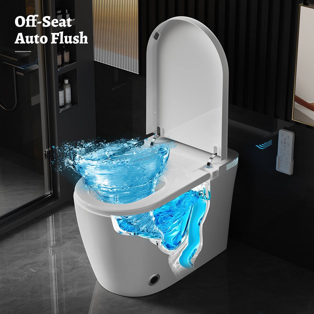 Off-Seat Auto Flush