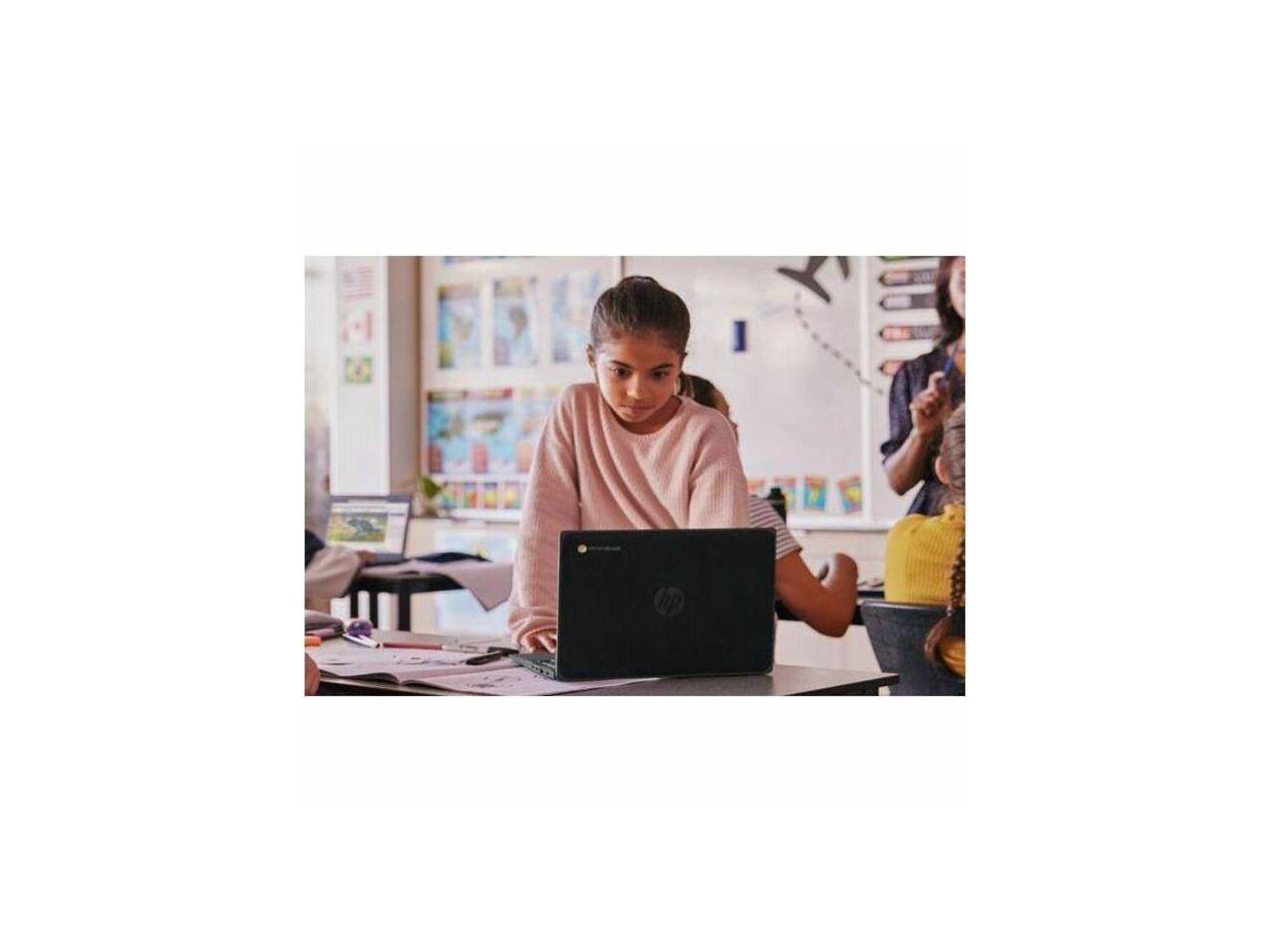 Alt View 1. HP - HP Fortis Flip G1i 11" 2-in-1 Chromebook - Intel N150 - 8 GB - 64 GB - English Keyboard - ChromeOS - Unknown.