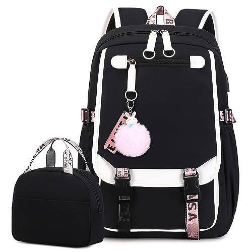 Live At Space School Backpack For With Lunch Box Bookbag Elementary ...