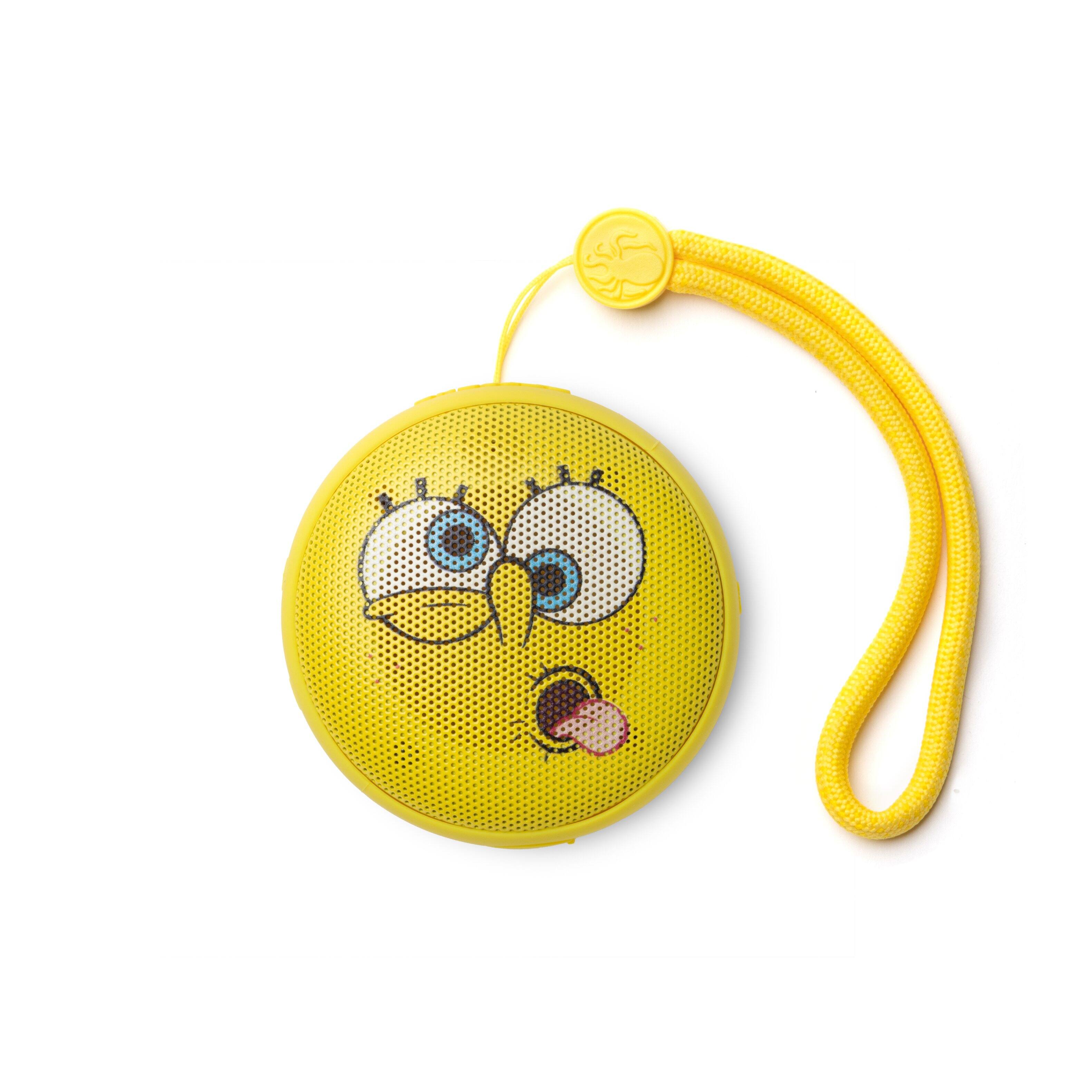 Speaqua - Cruiser Portable Waterproof Compact Bluetooth Speaker - SpongeBob Silly
