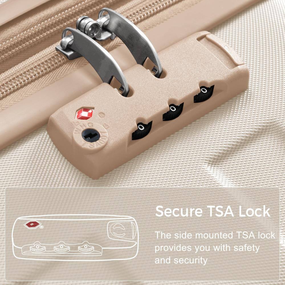 Secure TSA Lock

The side mounted TSA lock provides you with safety and security