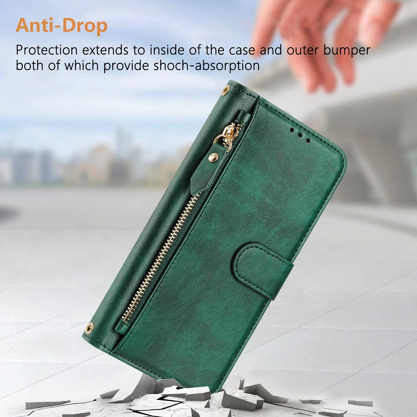 Anti-Drop Protection extends to inside of the case and outer bumper both of which provide shock-absorption