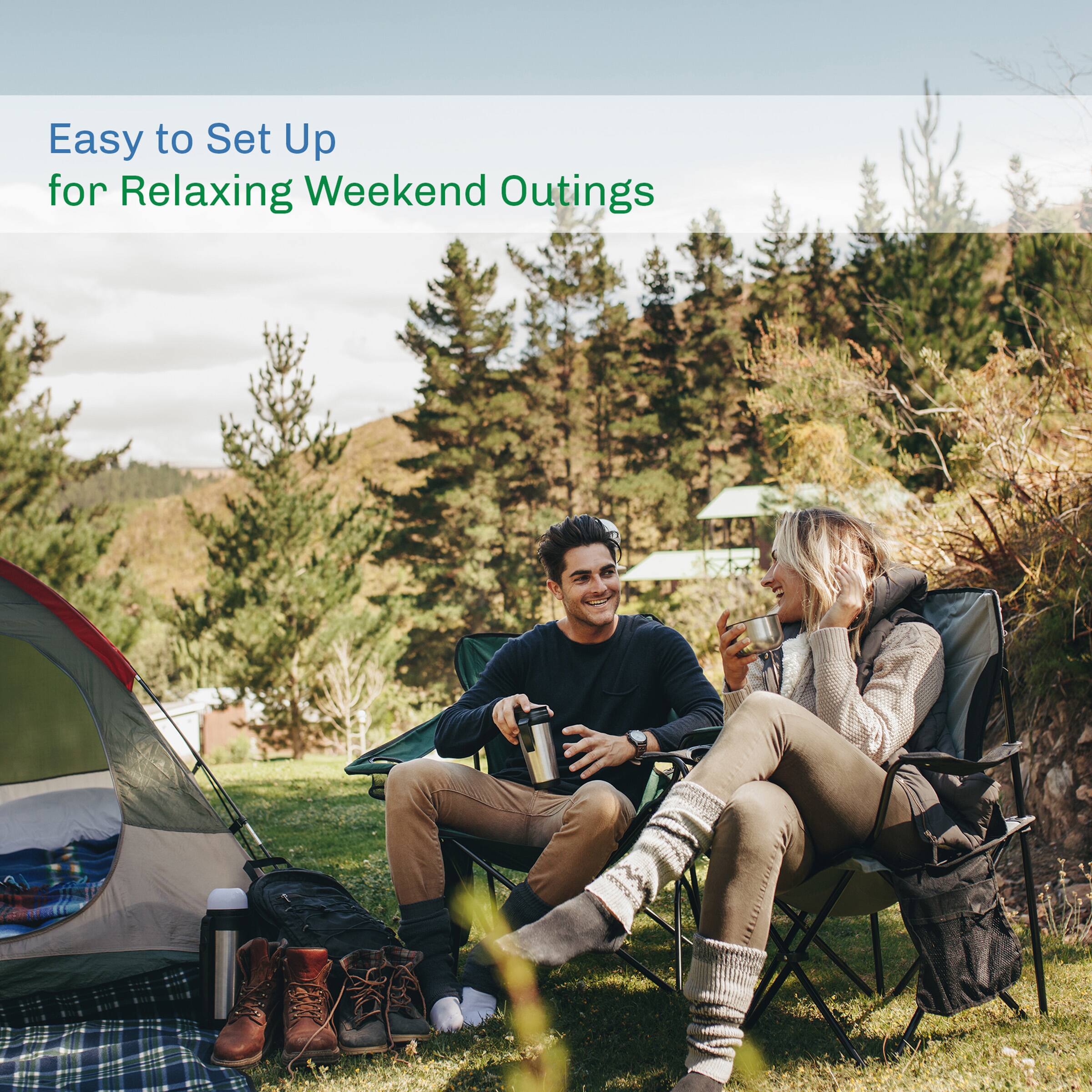 Easy to Set Up for Relaxing Weekend Outings