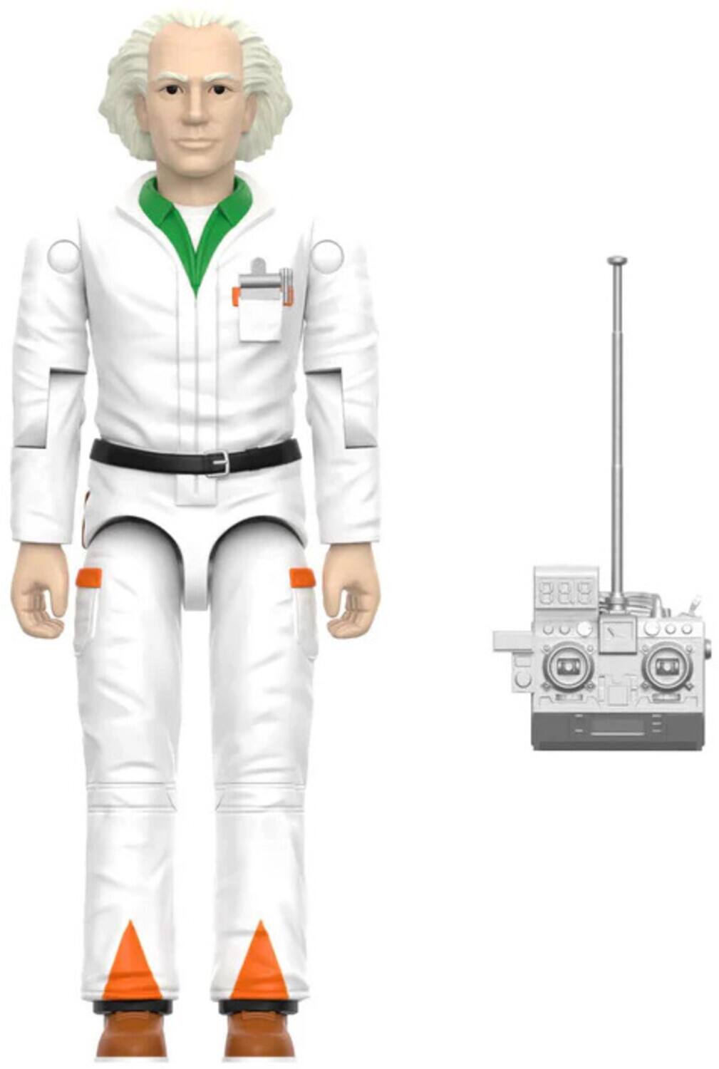 Alt View 2. Super7 - Super7 - Back To The Future - ReAction+ Wv1 - Doc Brown '85   - COLLECTIBLES - Multicolor.