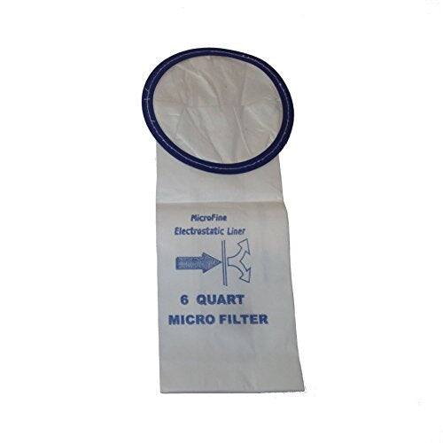 Microfine Electrostatic Liner  
6 QUART MICRO FILTER