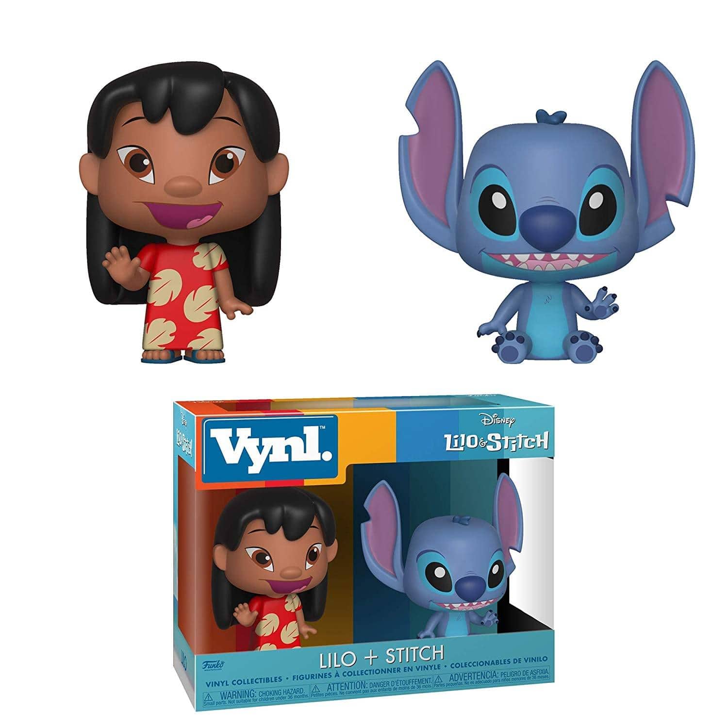 Disney Lilo & Stitch Funko VYNL Figure Set - Lilo & Stitch - Multi-Color