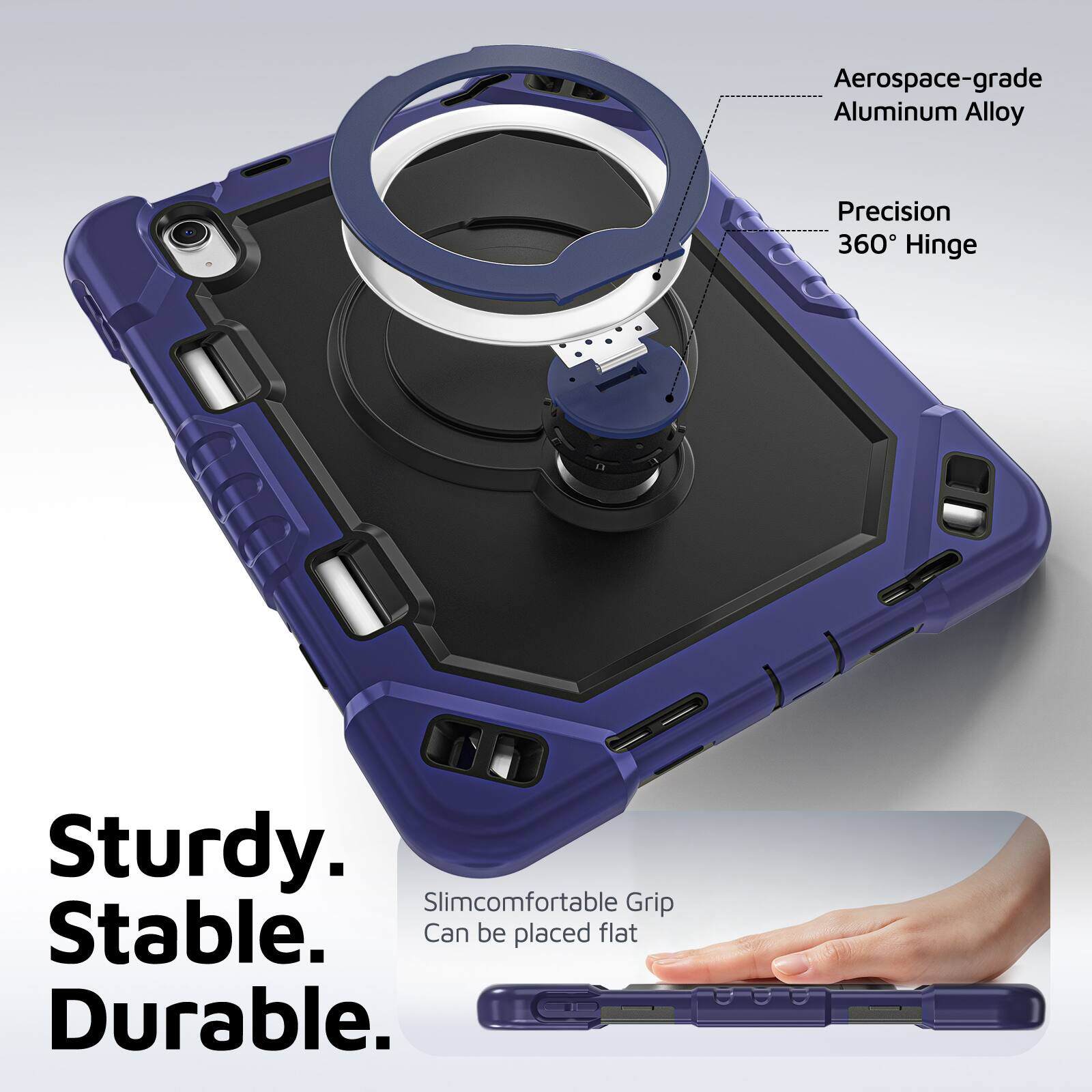 Dteck Case Built in Screen Protector for Apple iPad (A16) 11