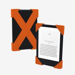 Strapsicle - Hand Strap for Kindles & Kobos - Paperwhite 2024 & 2021 - 2 Straps - Lightweight Grip - Large - Burnt Orange