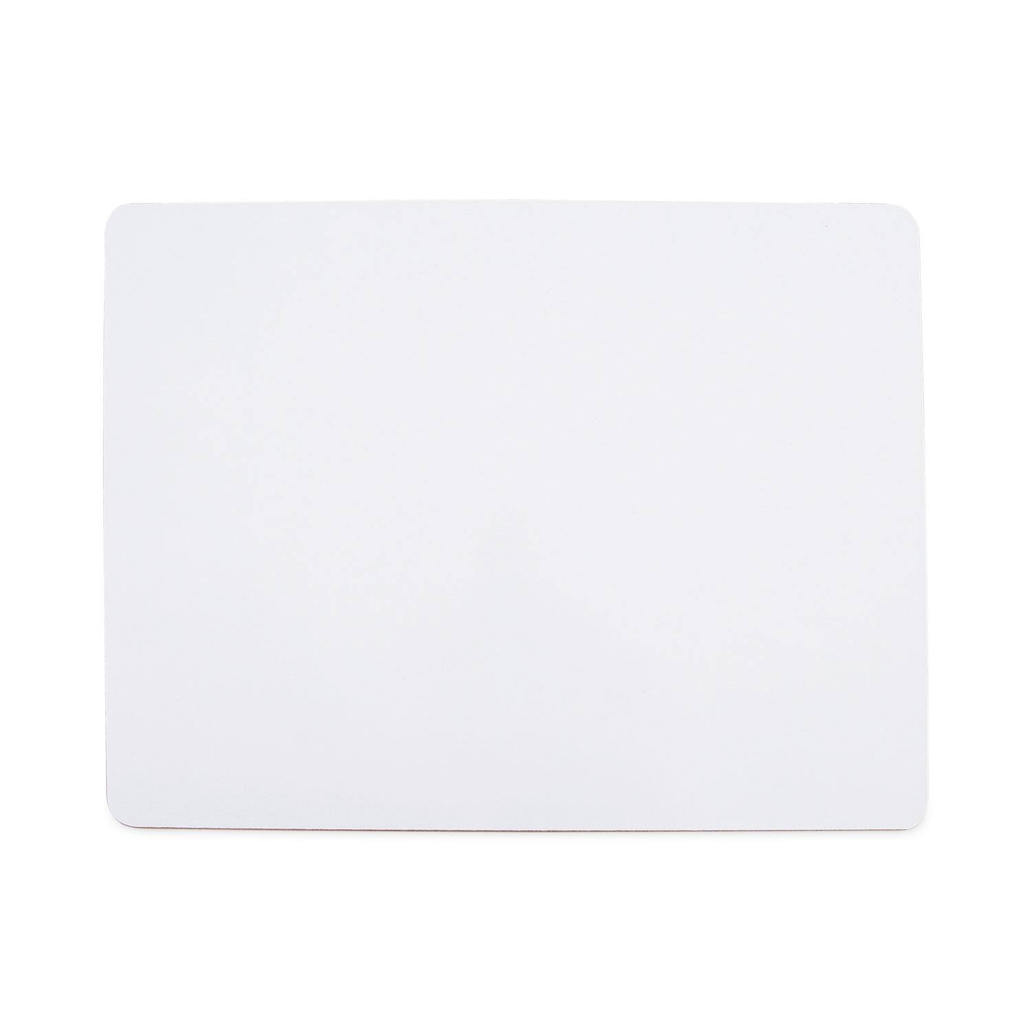 Front. Universal - Lap/Learning Dry-Erase Board, 11.75" x 8.75", White Surface, 6/Pack.