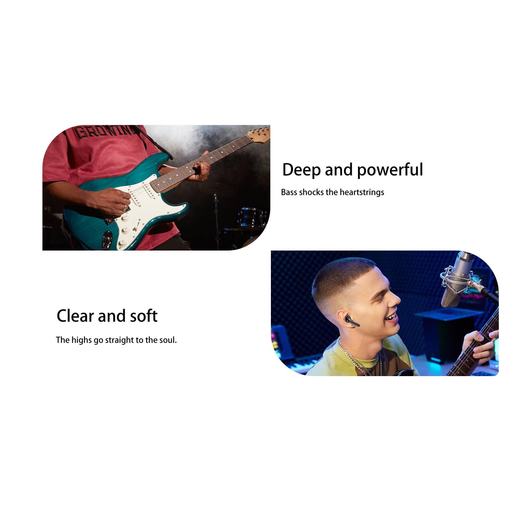 GROWING KONCERTS

Deep and powerful  
Bass shocks the heartstrings

Clear and soft  
The highs go straight to the soul.