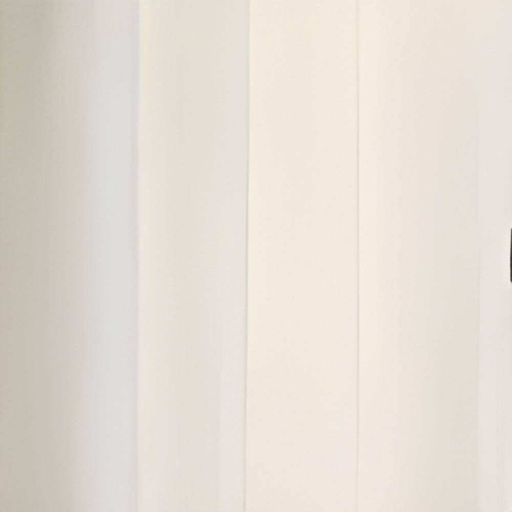 Left. Commonwealth Home Fashions - Commonwealth Thermavoile Rhapsody Lined European Voile Grommet Panel - 54x95" - White - White.