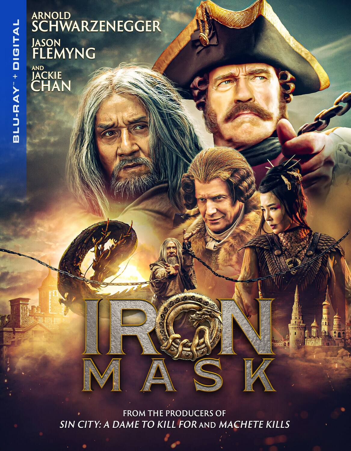 Front. Iron Mask   - BLU-RAY.