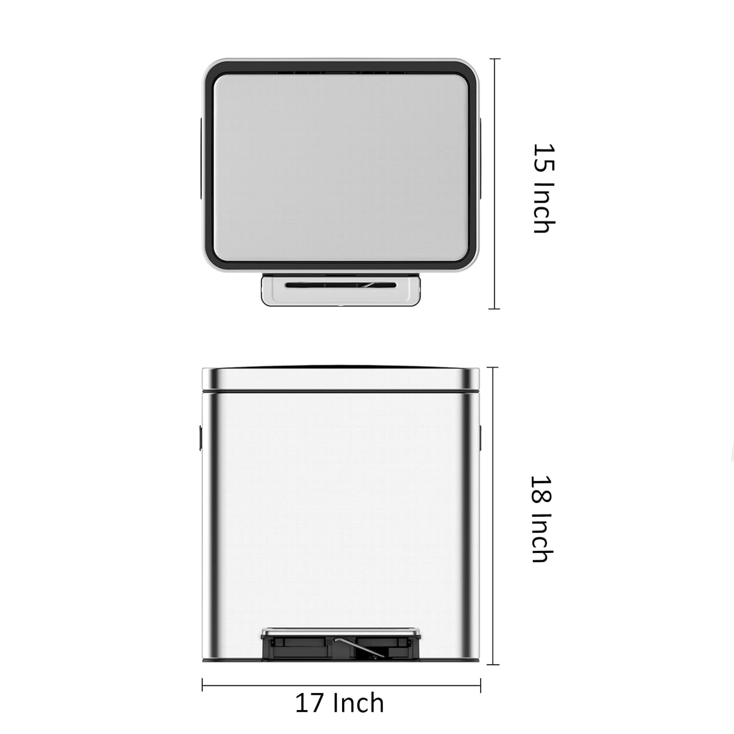 15 Inch  
18 Inch  
17 Inch