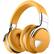 Front. MOVSSOU - MOVSSOU E7 Bluetooth Wireless Active Noise Cancelling Headphones - yellow.