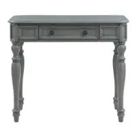 OSP Home Furnishings - Country Meadows 36" Desk - Plantation Grey - Front_Zoom