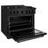 Left. ZLINE - 36" Classic Gas Range w/ 6 Burners & Convection Oven in Black Stainless Steel (CGRB-36) - Black Stainless Steel.