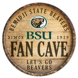 WinCraft - Bemidji State Beavers 14'' Circular Wood Sign - Multicolor