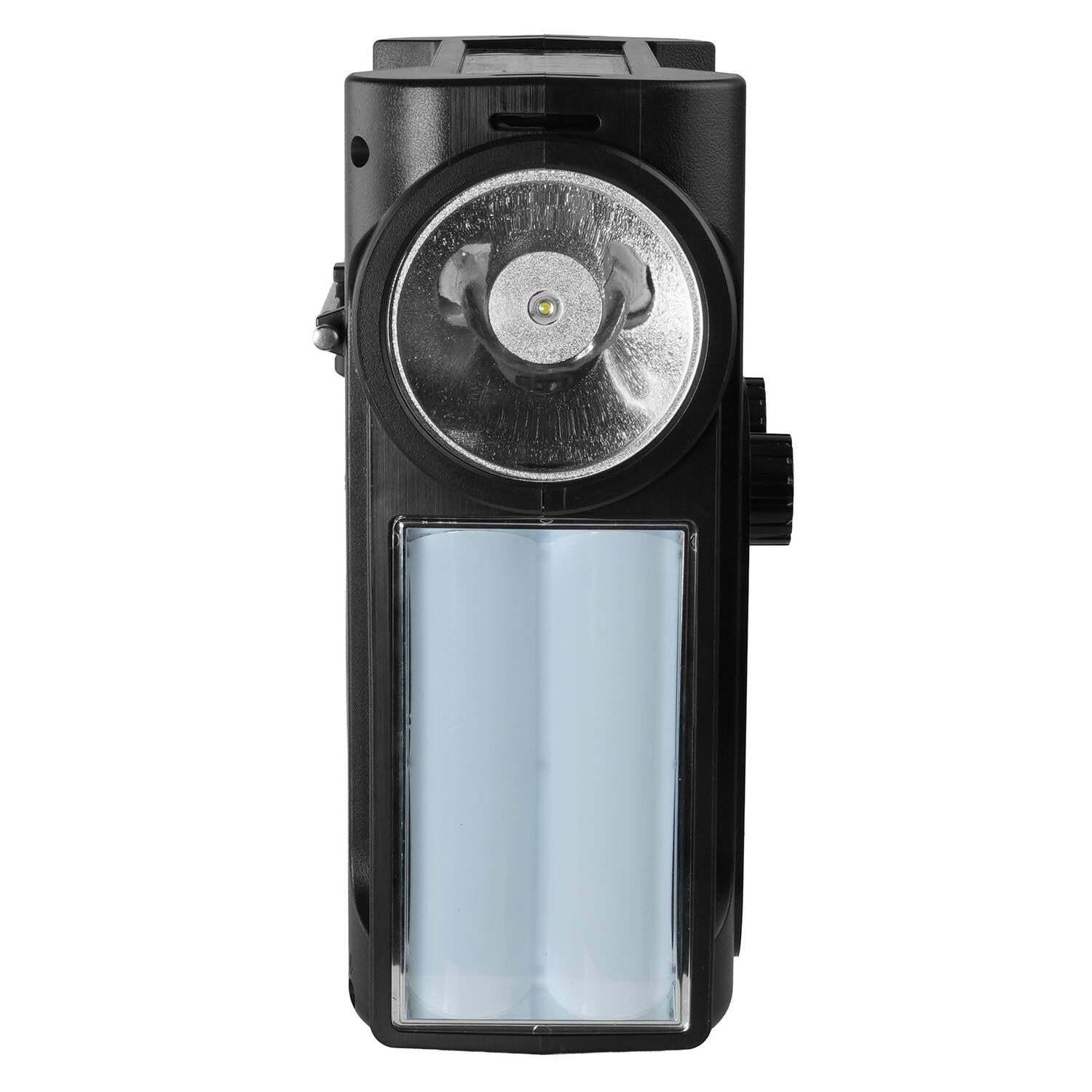 Alt View 6. Supersonic - 7W Rechargeable Bluetooth Speaker, AM/FM/SW Radio, Solar Panel, LED Light, Lantern, USB/microSD/Aux, SC-1175ER - Black.