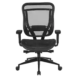 Office Star Products - Executive High Back Chair - Black