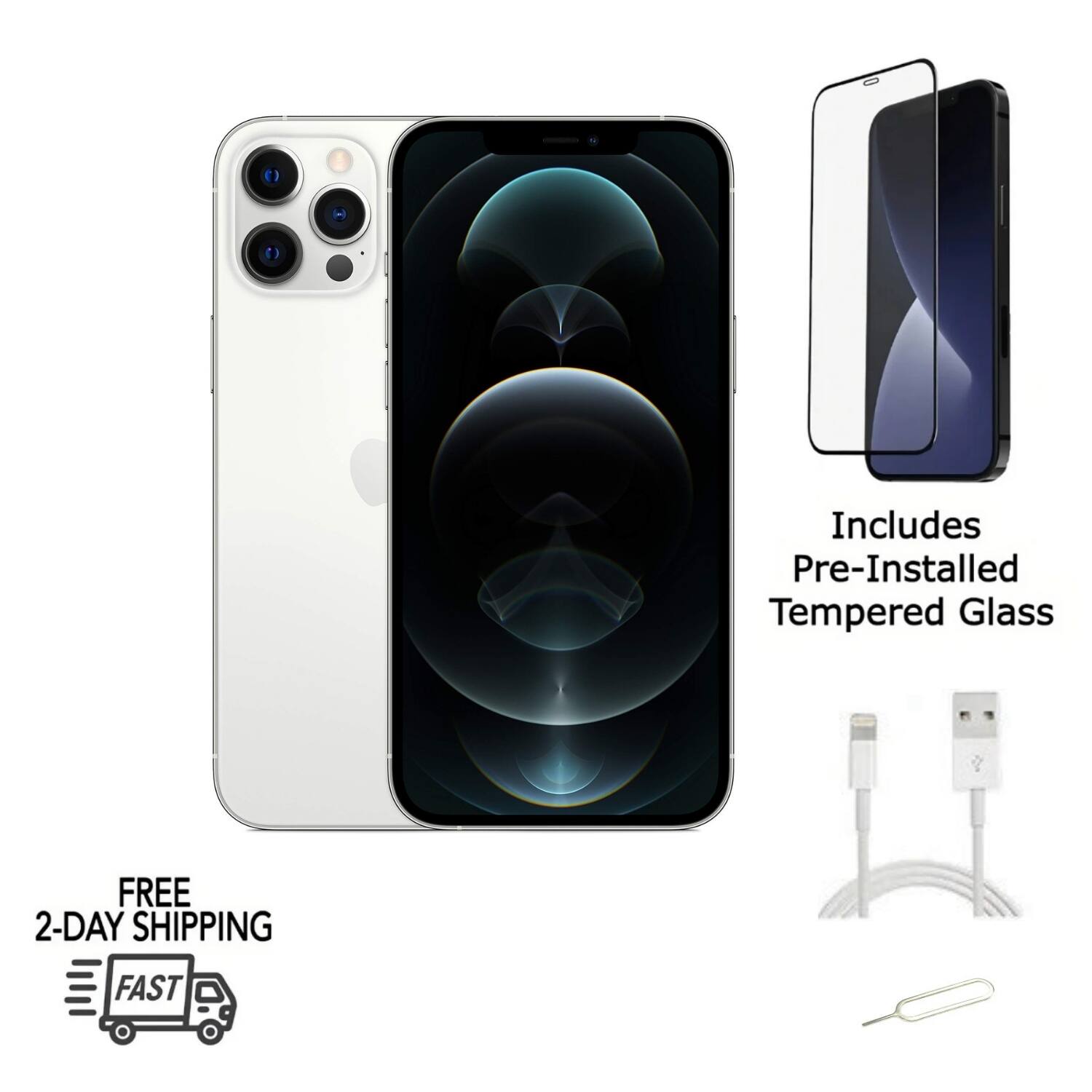 Includes Pre-Installed Tempered Glass  
FREE 2-DAY SHIPPING FAST