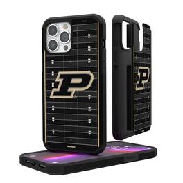 Keyscaper - NCAA - Purdue Boilermakers Field iPhone Rugged Case - 15 - Multicolor