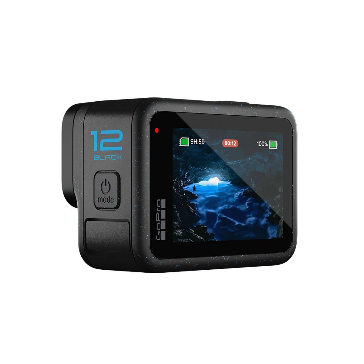 12 BLACK mode  
GoPro  
9H:59  
00:12  
100%