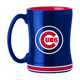 Logo Brands - Chicago Cubs 14oz. Team Relief Mug - Multicolor