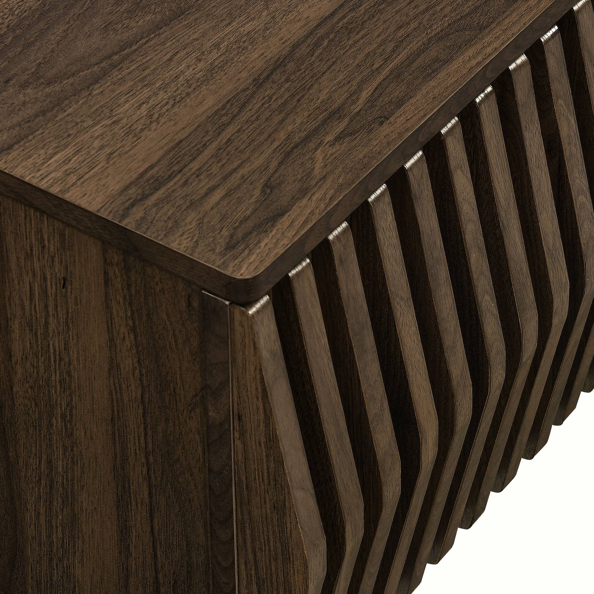 Alt View 4. Modway - Vaughn 64" Wall Mount TV Stand by Modway - Walnut.