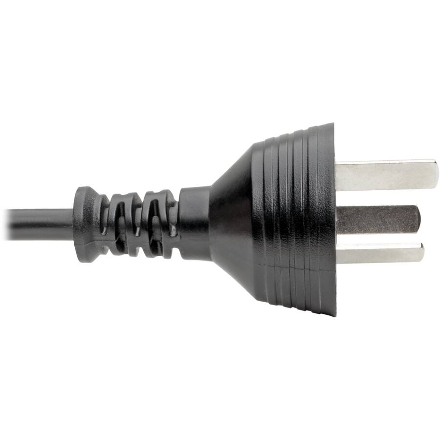 Alt View 1. Tripp Lite - Eaton Tripp Lite Series China Computer Power Cord, GB 15934-2008 to C13 - 10A, 250V, 17 AWG, 10 ft. (3.05 m), Black - Black.