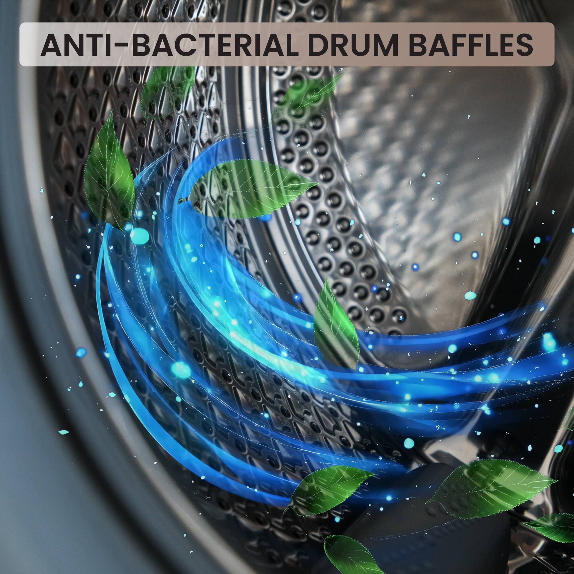 ANTI-BACTERIAL DRUM BAFFLES