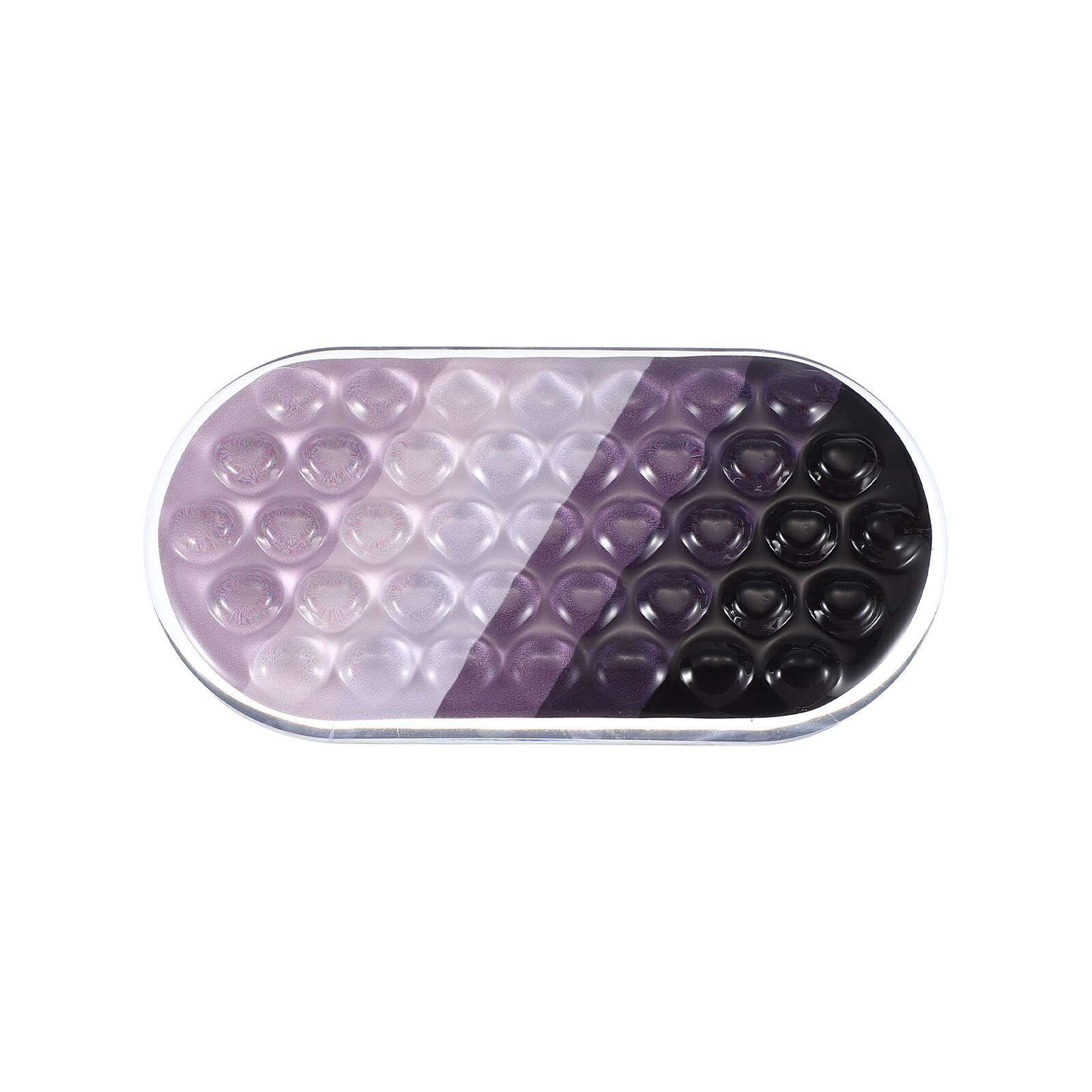 Front. Unique Bargains - Gel Wrist Rest, Ergonomic Silicone Gel Mouse Pad with Cool Touch Cushion for Computer Laptop Home Office (Mouse Pad) - Brown Ombre.