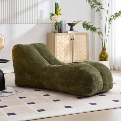 MOOSOO Chaise Lounge Chair Indoor, Lazy Bean Bag Chair for MOOSOO Chaise Lounge Chair Indoor, Lazy Bean Bag Chair for