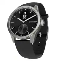 Withings - ScanWatch 2 - Heart Health Hybrid Smartwatch - 42mm - Black/Silver - (2022) - Front_Zoom