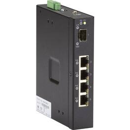 Black Box Network Services - 5-Port Industrial Gigabit Ethernet Switch PoE+ Extreme Temperature (LIE401A)