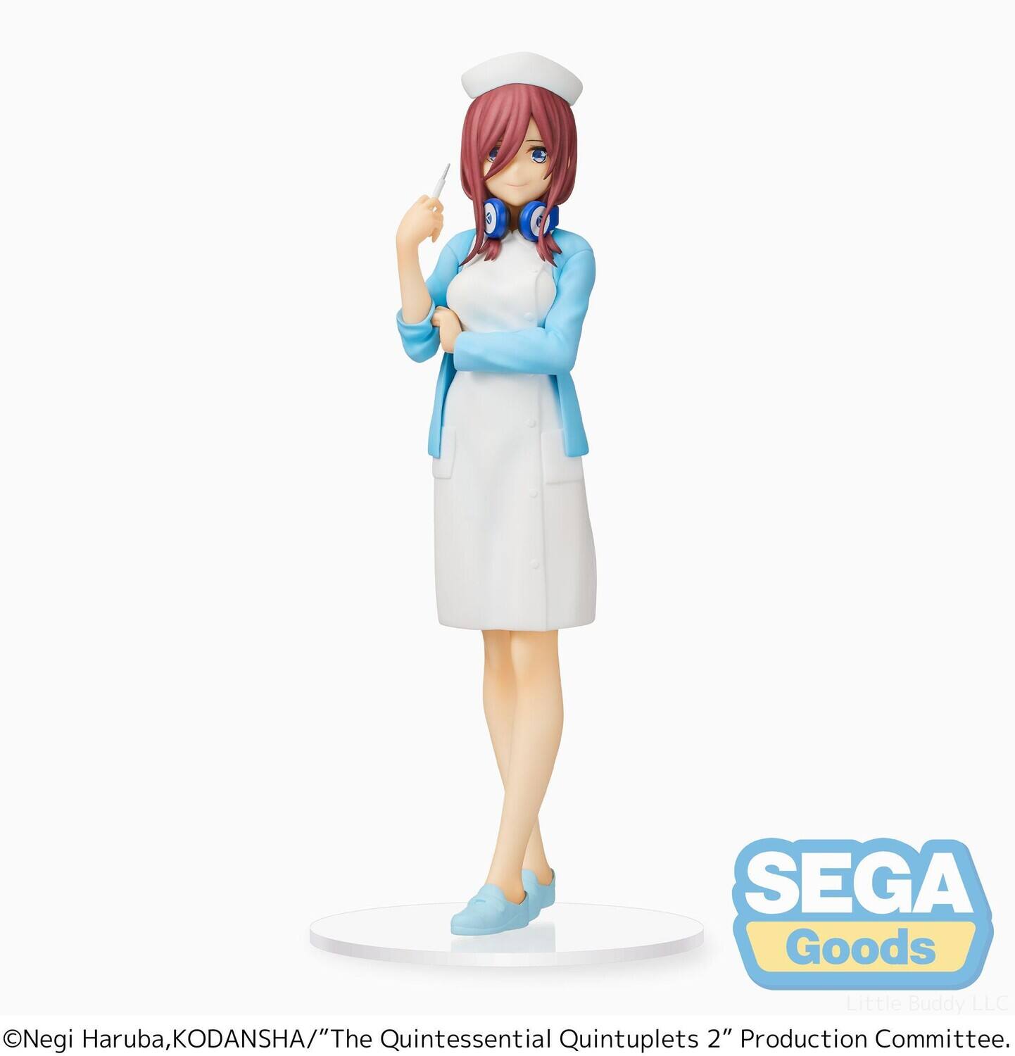 SEGA - Quintessential Quintuplets 2 - Miku Nakano - Nurse Version SPM Statue - Collectibles