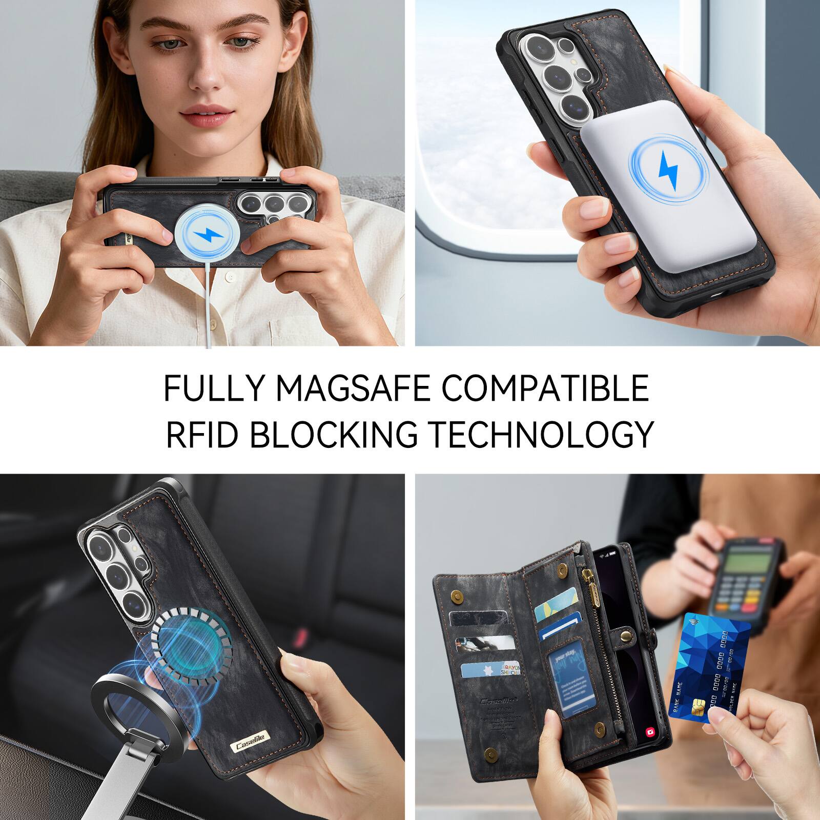 FULLY MAGSAFE COMPATIBLE RFID BLOCKING TECHNOLOGY