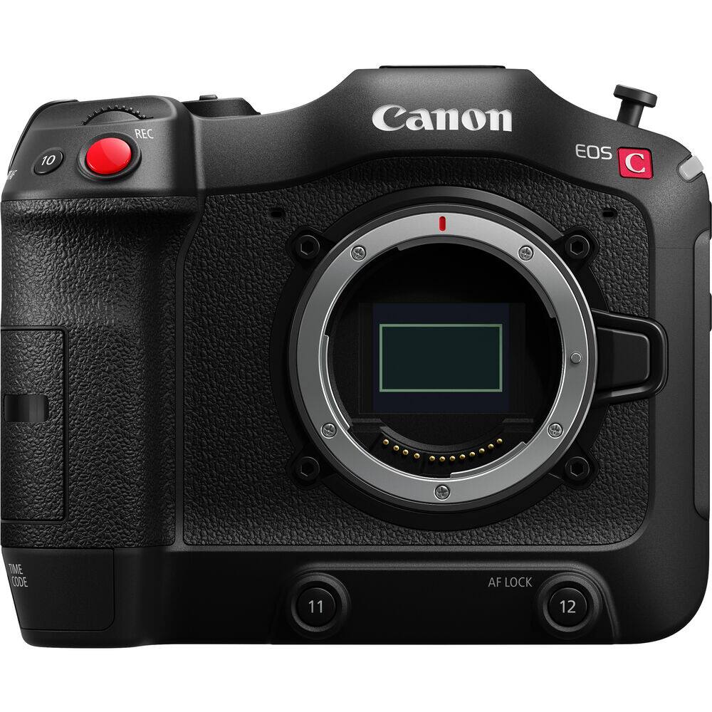 10 REC Canon EOS C TIME CODE AF LOCK 11 12