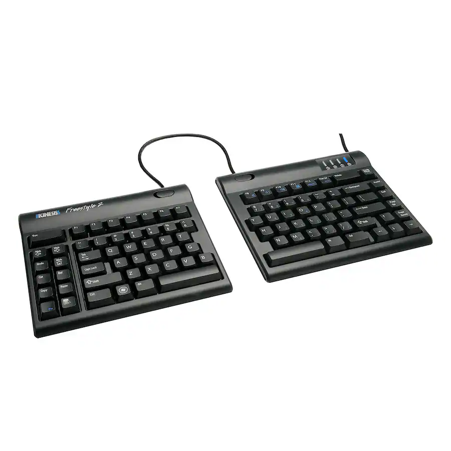 KINESIS Freestyle2 Ergonomic Split Keyboard for PC, 9 Separation ...