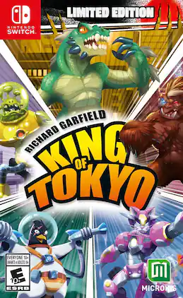 King of Tokyo - Limited Edition for Nintendo Switch - VIDEOGAMES - Nintendo Switch