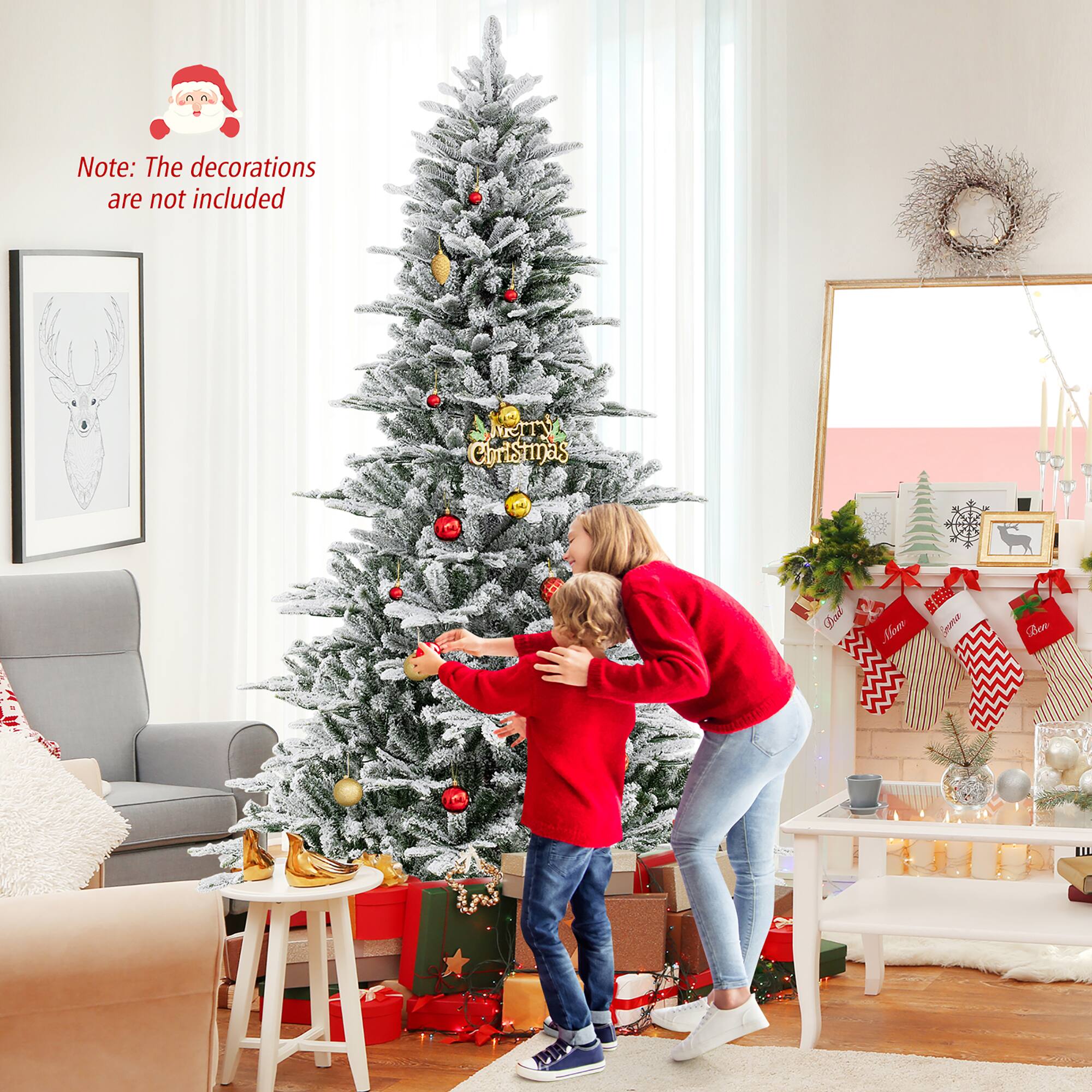 Note: The decorations are not included

Merry Christmas